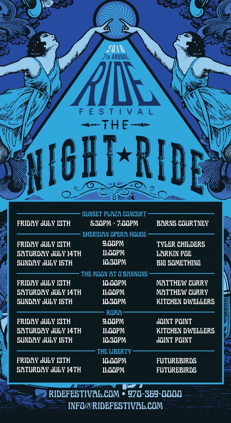 RIDE Festival Announce NightRIDE Line Up