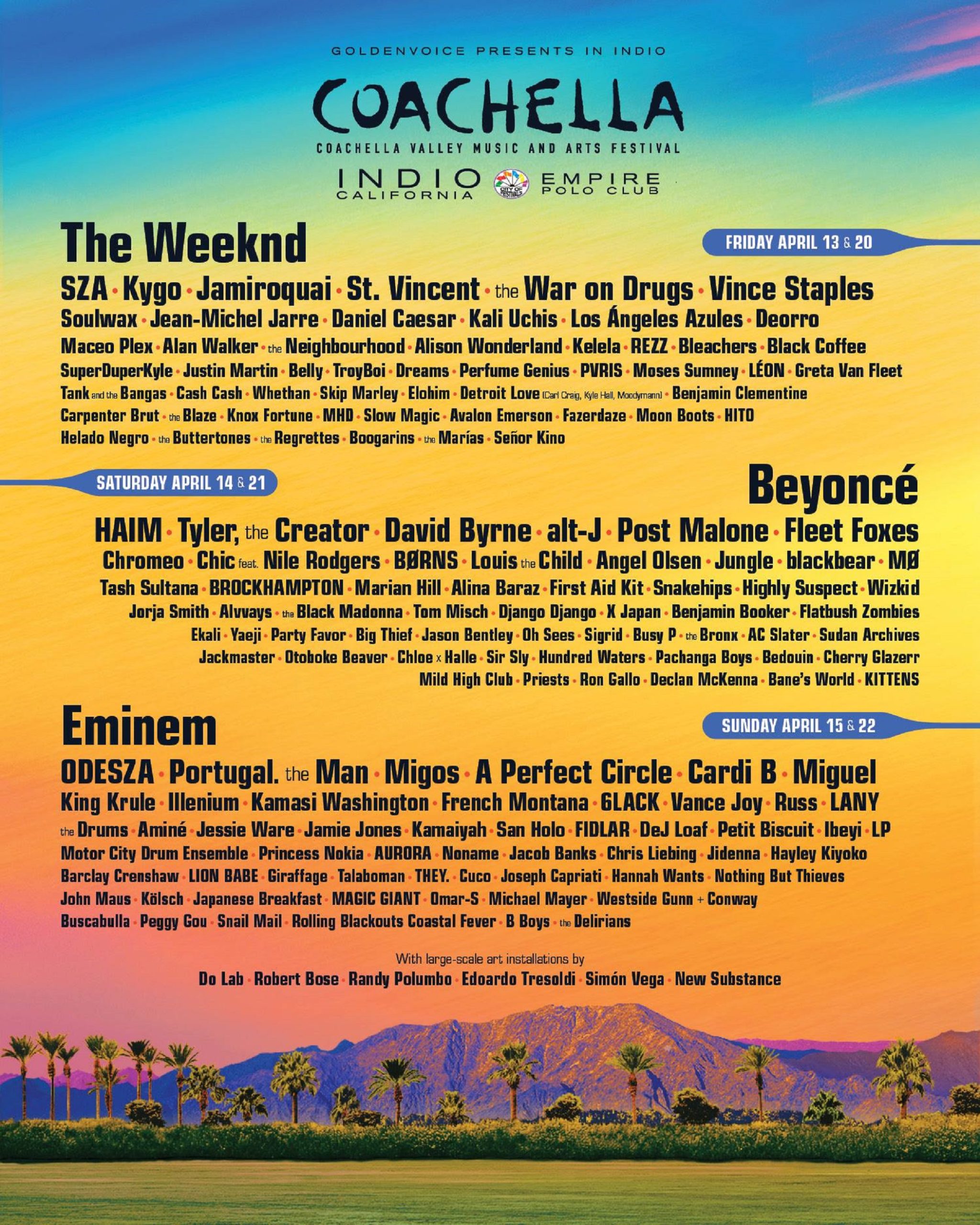 Coachella Music and Arts Festival 2018 | Preview