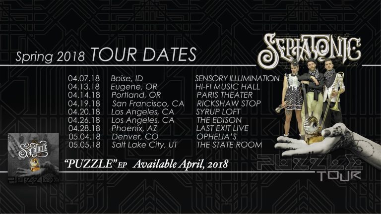 Sepiatonic On Tour This Spring!