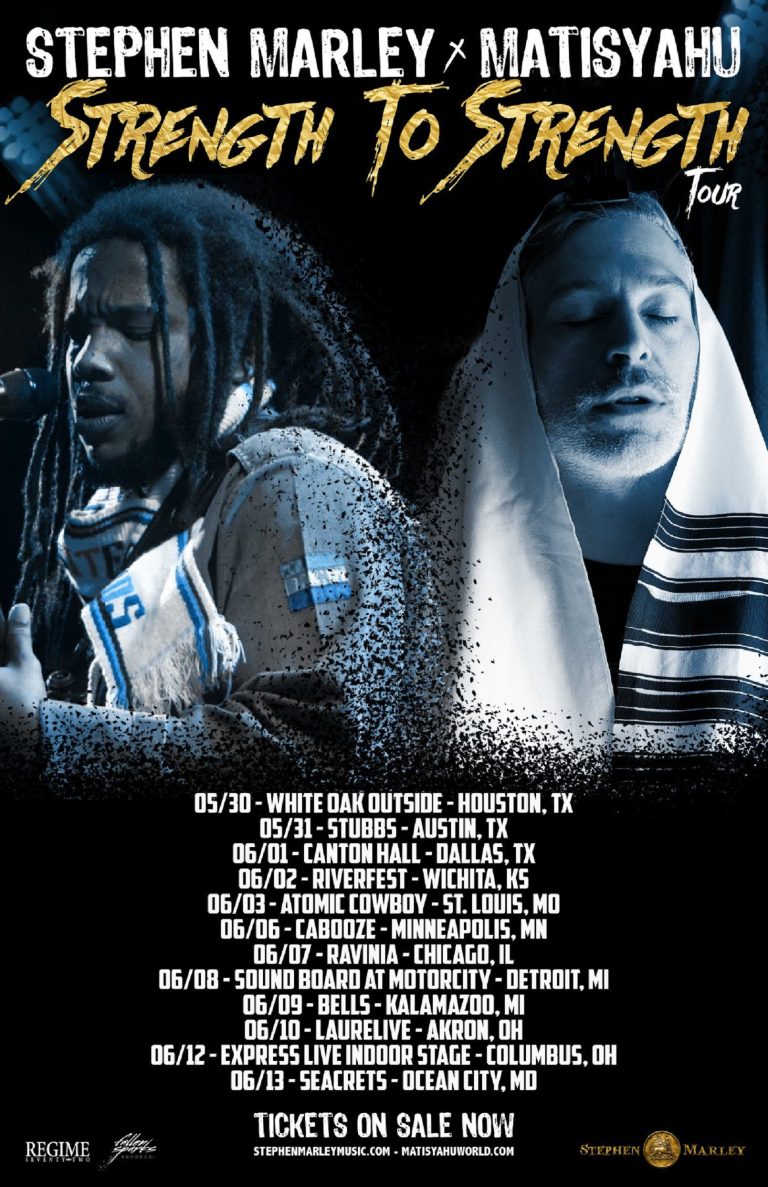 Matisyahu and Stephen Marley Join Forces For Strength to Strength Tour!