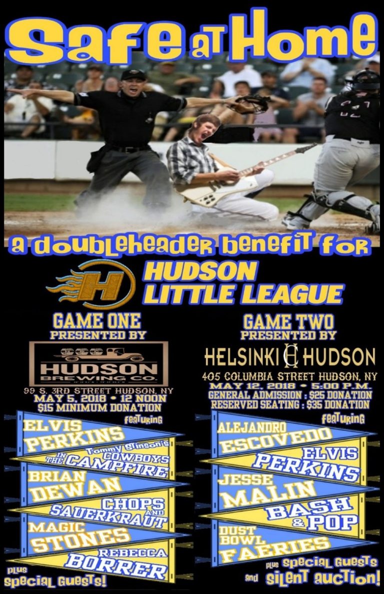 Tommy Stinson Announces Safe At Home–A Benefit For Hudson Little League