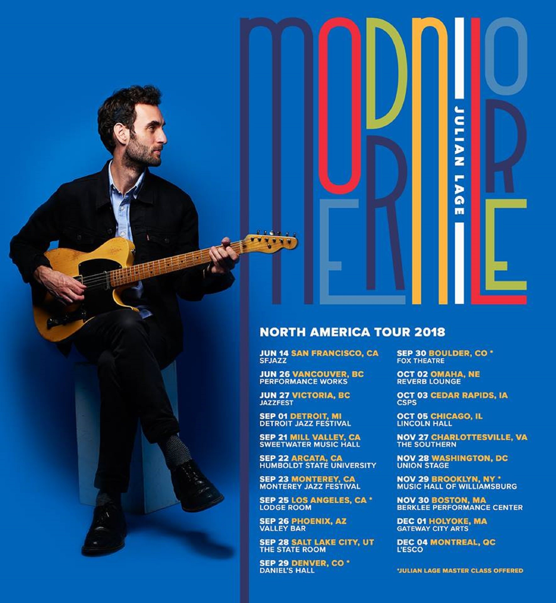 Julian Lage @ Fox Theatre | 9/30/18