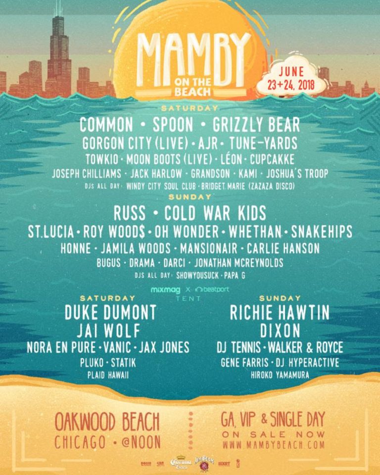 MAMBY ON THE BEACH June 23 & 24 in Chicago