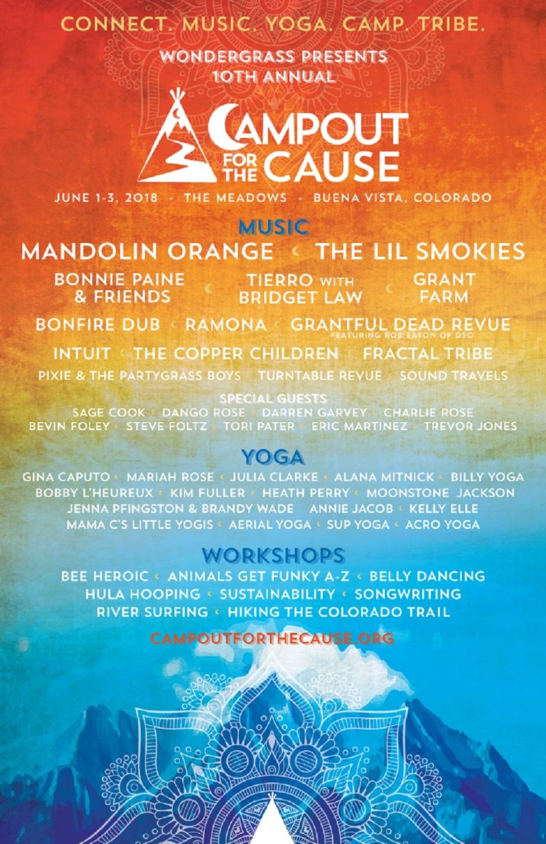 Campout for the Cause Announces 2018 Contributions, Initial 2019 Details