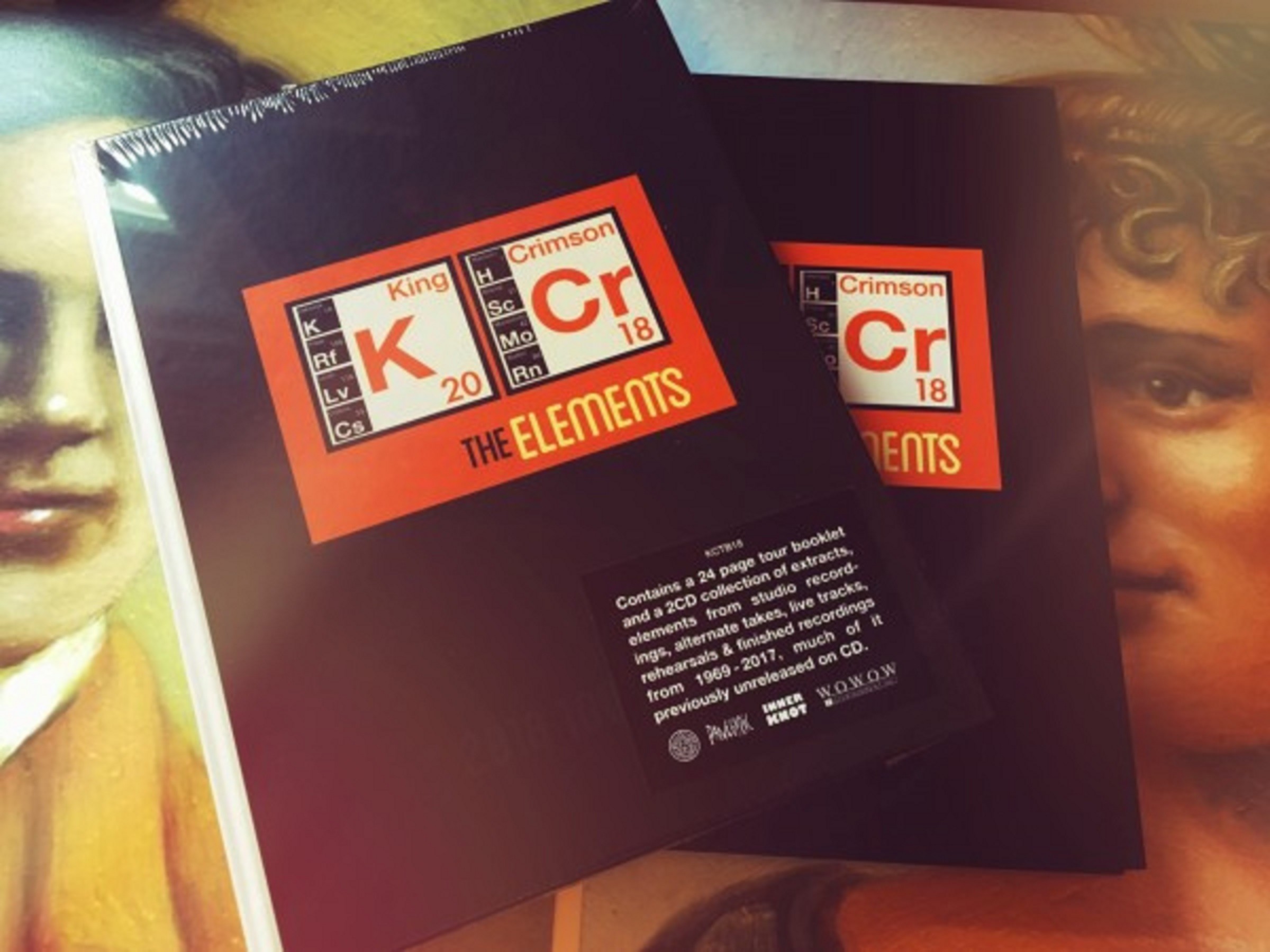 King Crimson & The Elements Tour Box 2018" 2CD Set Now Available!