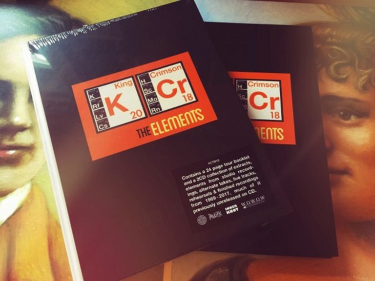 King Crimson "The Elements Tour Box 2018" 2CD Set Now Available!