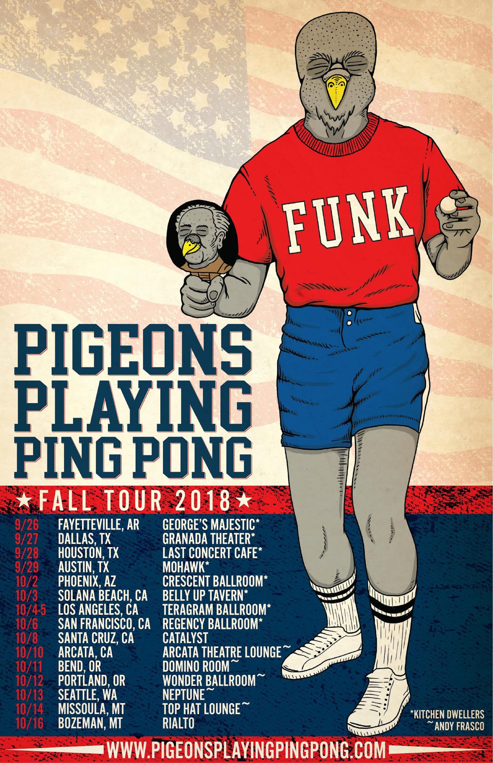 Pigeons Playing Ping Pong Releases Fall 2018 Tour Dates