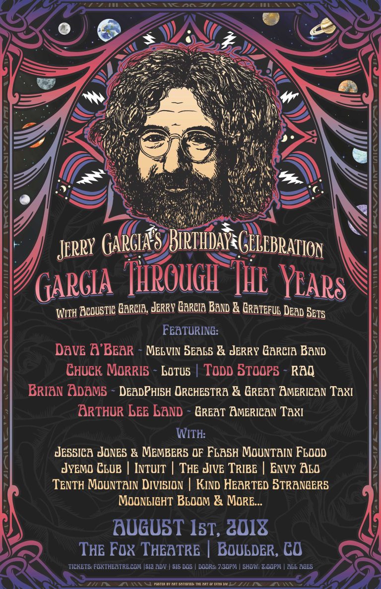 Jerry Garcia Birthday Celebration @ Fox Theatre | 8/1/18