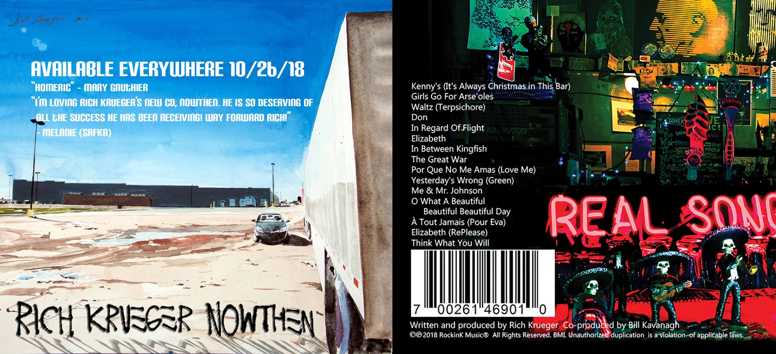 RICH KRUEGER IS SET TO RELEASE HIS SOPHOMORE EFFORT, NOWThen