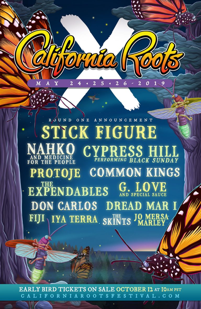 California Roots Music & Arts Festival (10th Anniversary) – First Round of Artists Announced!