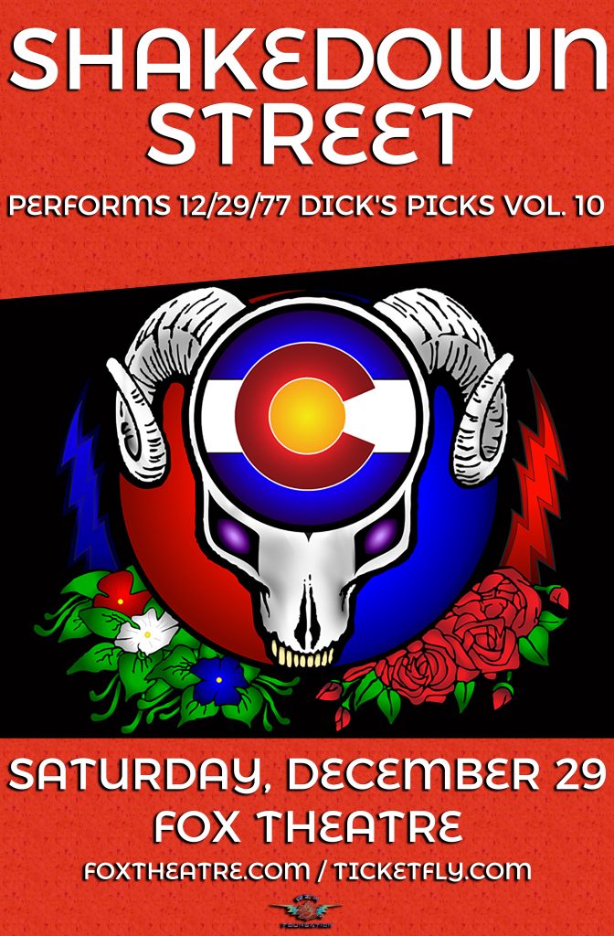 Shakedown Street To Perform The Dead's 12/29/77 Show