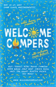 The Wild Honey Pie announces lineup for 2019 Welcome Campers