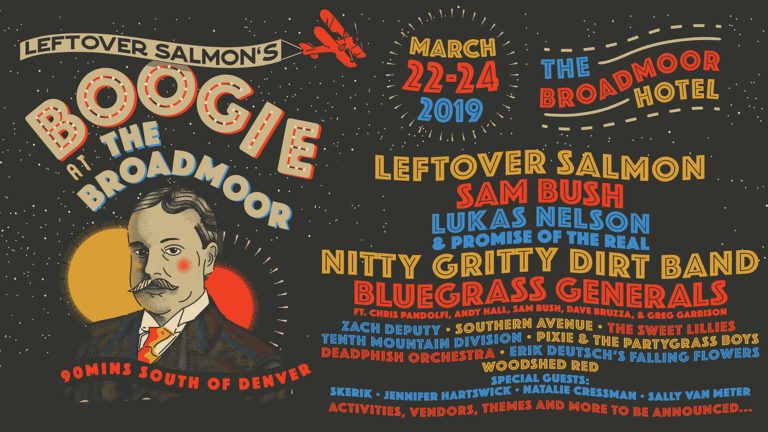 Sam Bush, Bluegrass Generals, Zach Deputy, and More Added to Leftover Salmon’s Boogie At The Broadmoor