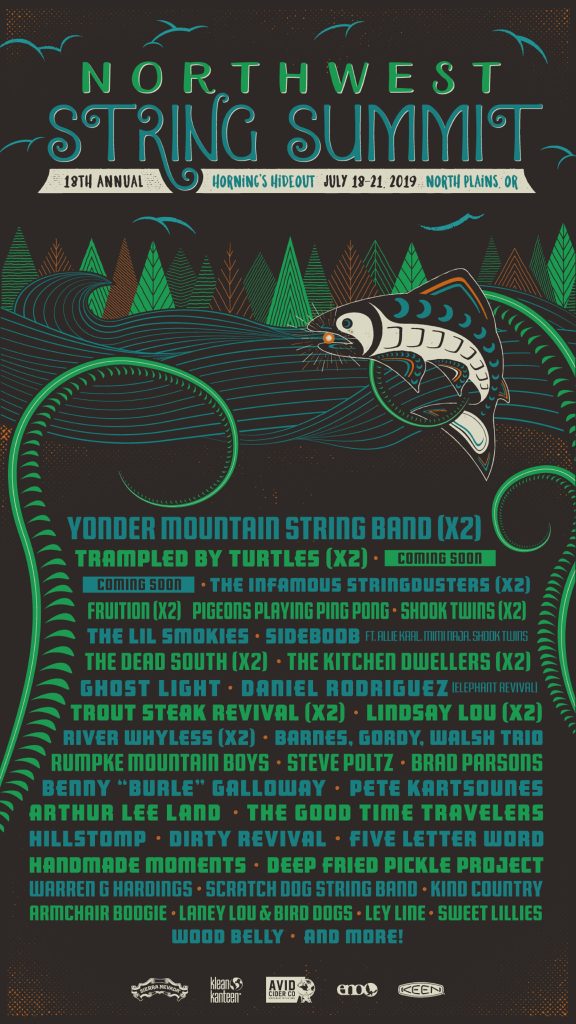18th Annual Northwest String Summit Initial Lineup