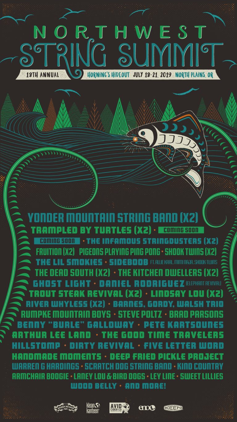 18th Annual Northwest String Summit Initial Lineup