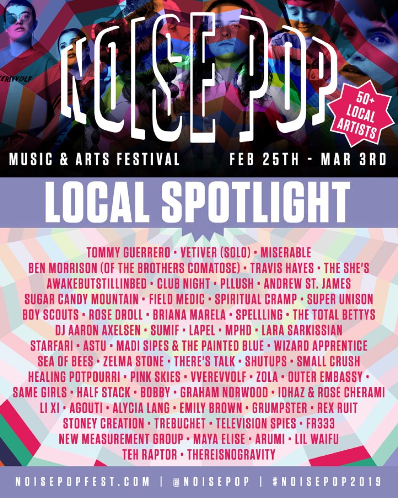27th Annual Noise Pop Festival Announces Lineup