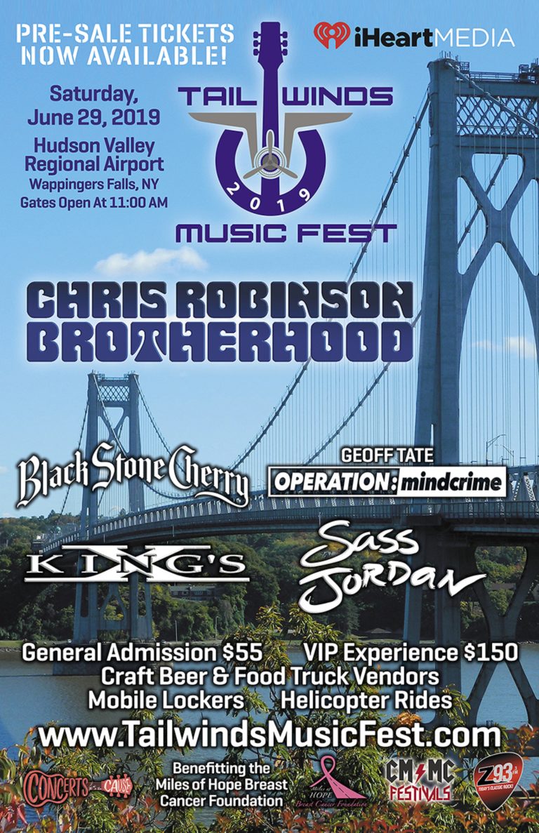 Tail Winds Music Festival Announces 2019 Lineup