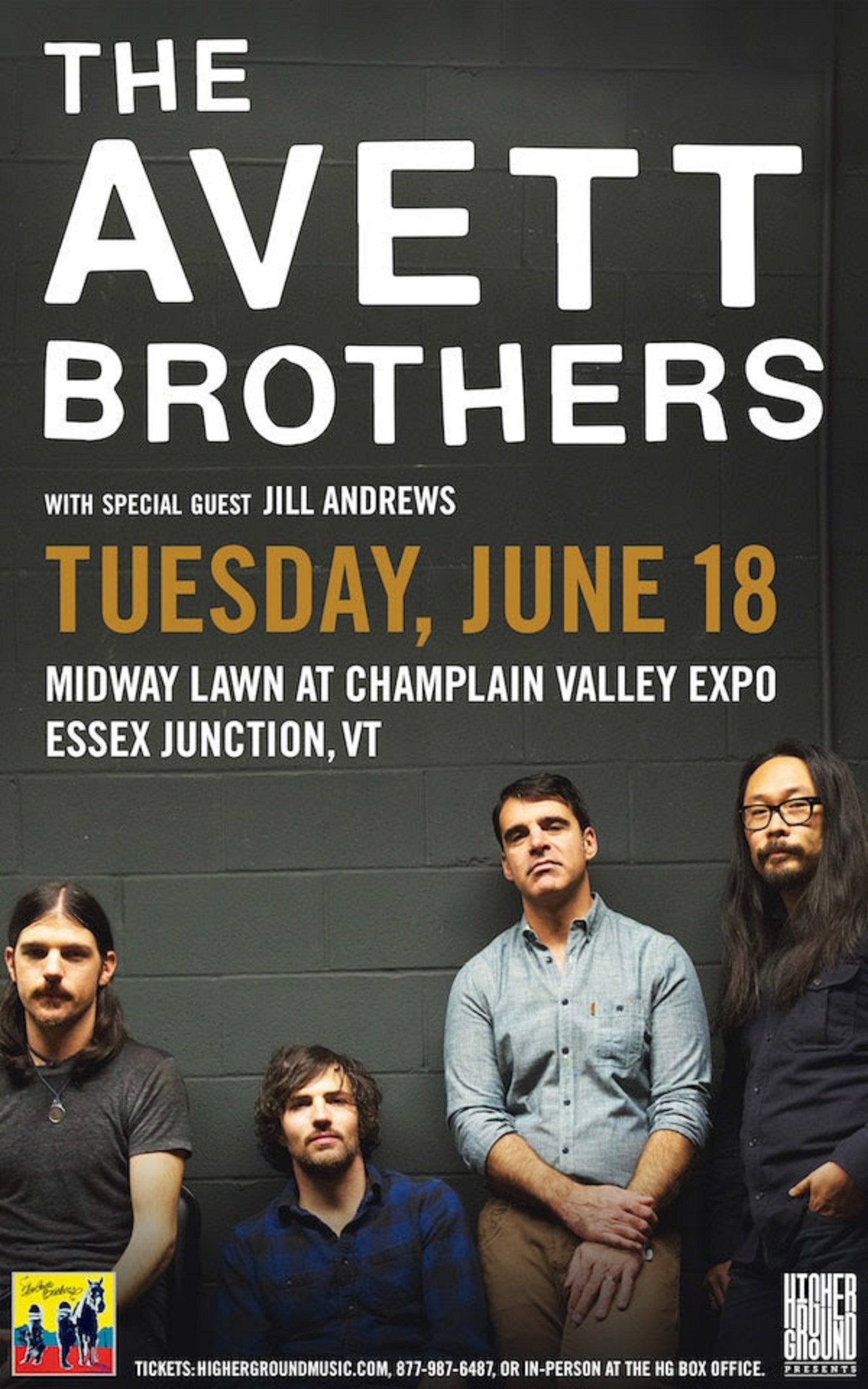 The Avett Brothers to play Midway Lawn in Essex