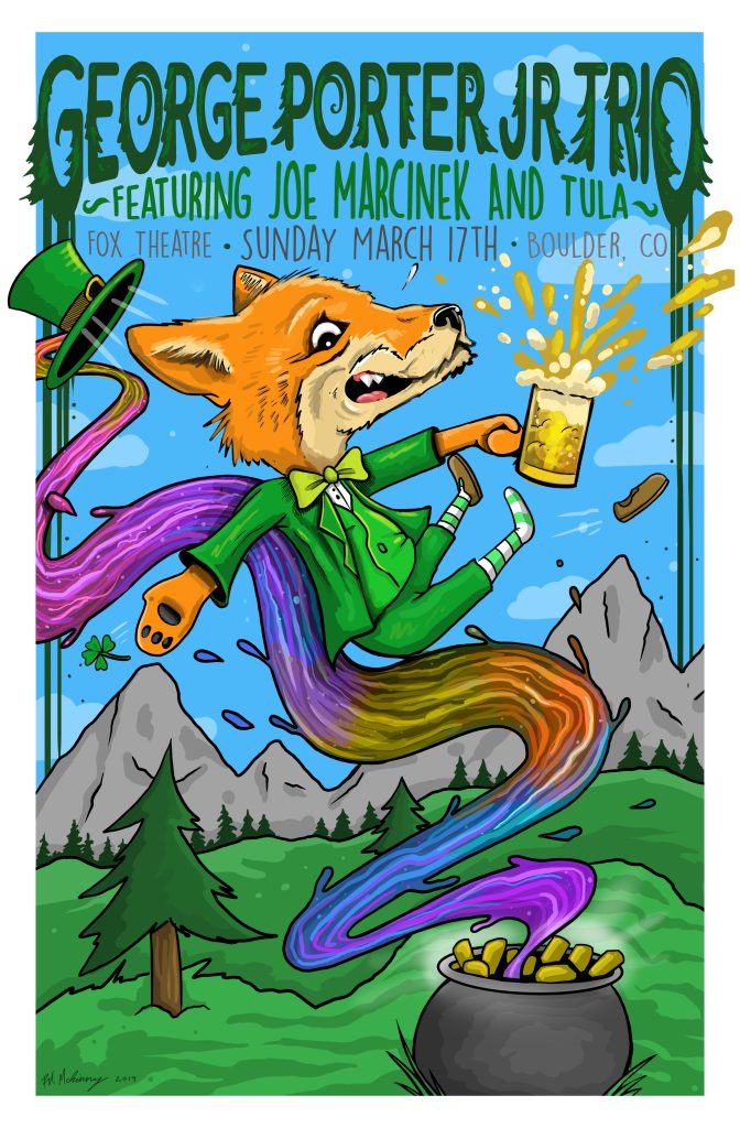 George Porter Jr. with Joe Marcinek @ The Fox Theatre | St. Paddy's Day | Preview