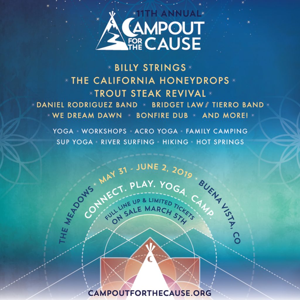 Campout For The Cause Announces 2019 Lineup