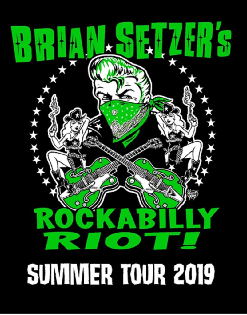 Brian Setzer Announces "Rockabilly Riot!" – U.S. Summer Tour Dates