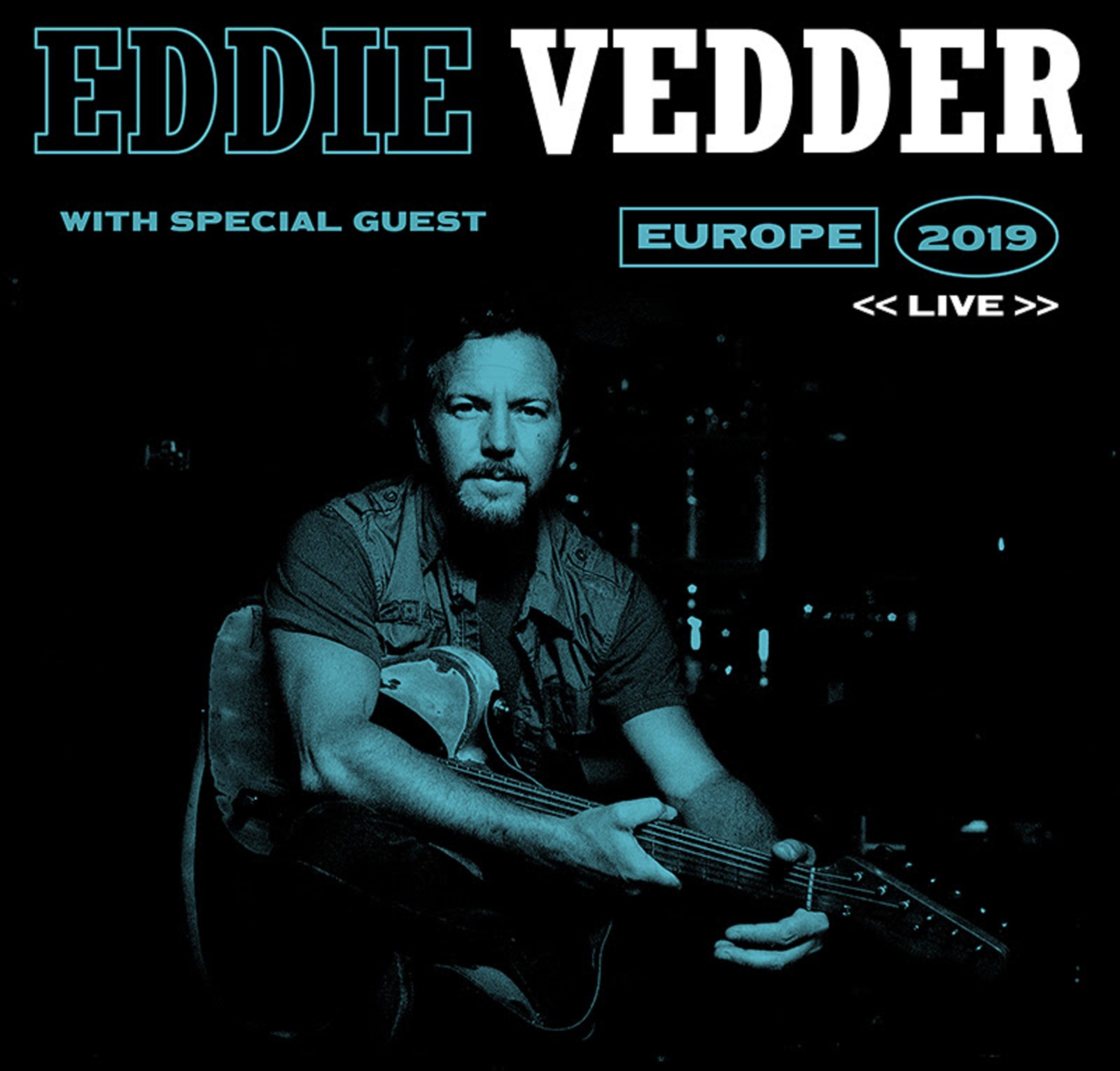 Eddie Vedder Announces 2019 European Tour