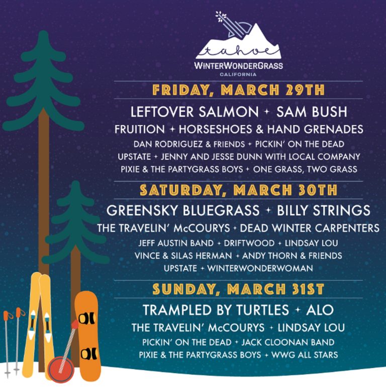 WinterWonderGrass Tahoe is THREE WEEKS Away