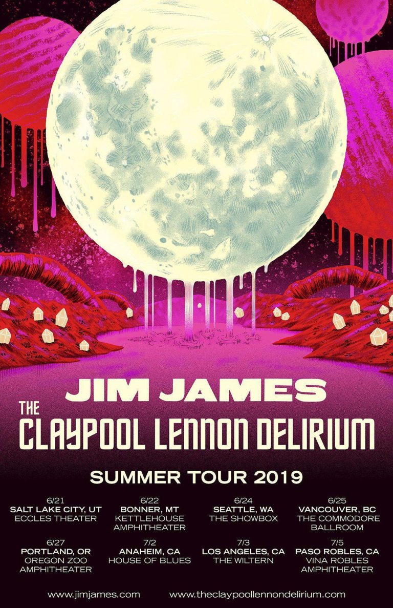 Jim James and The Claypool Lennon Delirium set co-headline tour