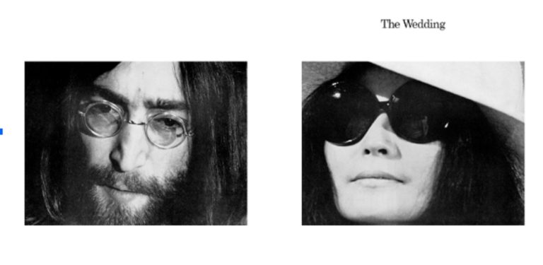 Yoko Ono Celebrates 50th Wedding Anniversary With Reissue Of 1969 Release ‘Wedding Album’
