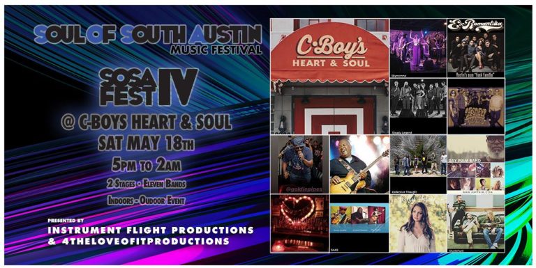 Soul of South Austin Festival IV Announces 2019 Lineup