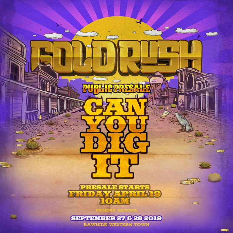 GOLDRUSH MUSIC FESTIVAL TO RETURN SEPTEMBER 27 AND 28, 2019