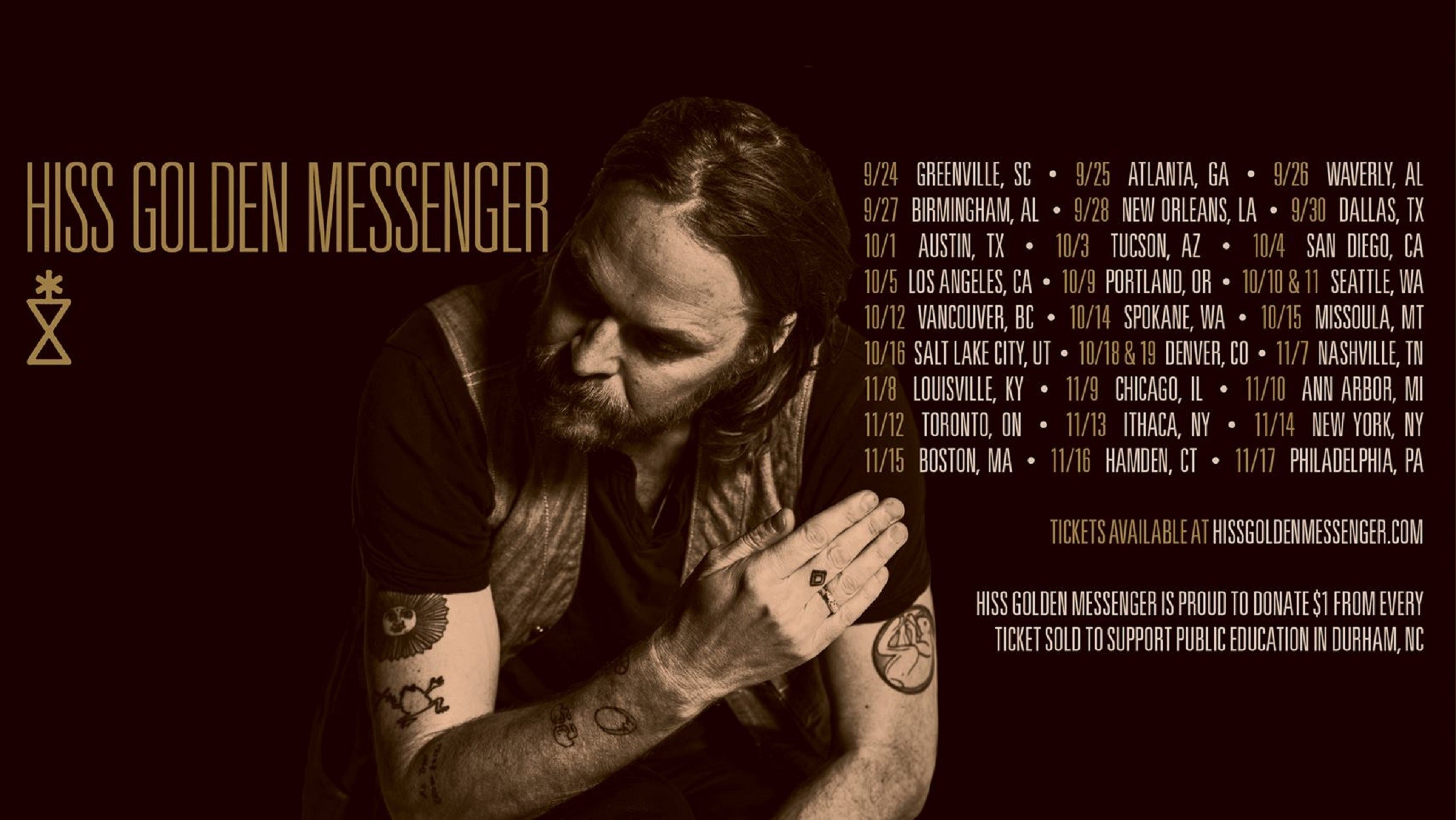 Hiss Golden Messenger Announces Big Fall Tour