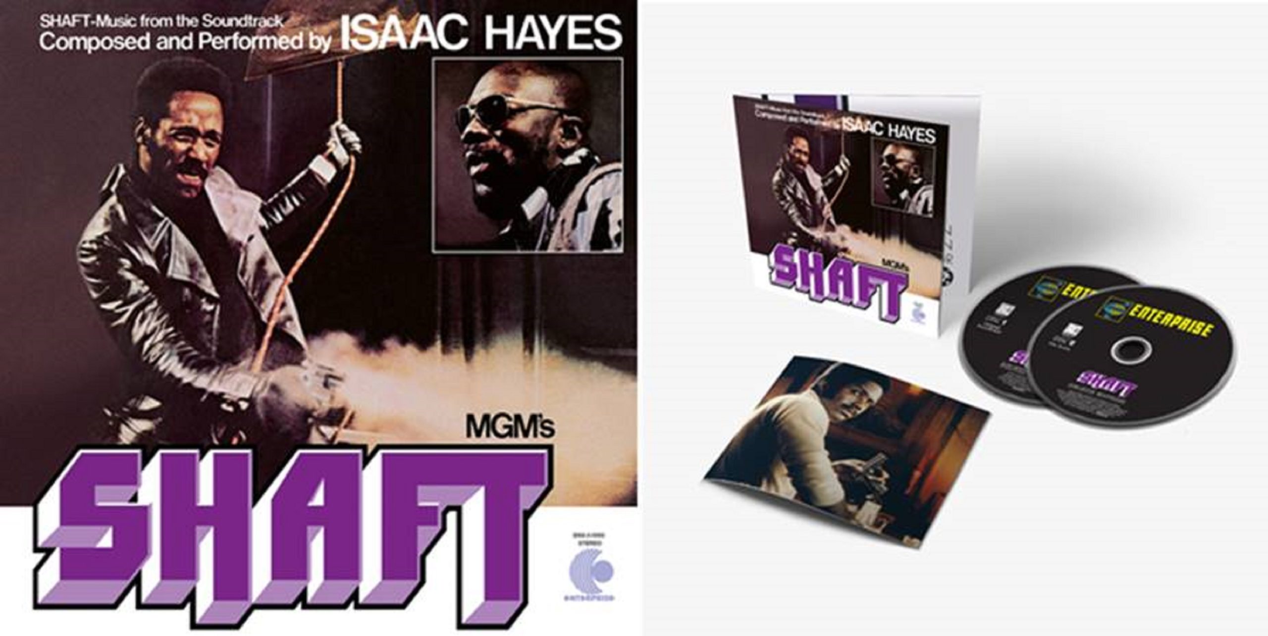 SHAFT — MUSIC FROM THE SOUNDTRACK SET FOR DELUXE REISSUE JUNE 14th