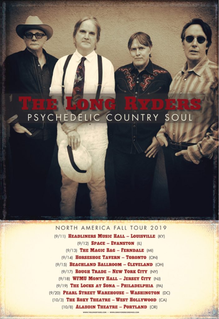 The Long Ryders Announce Fall 2019 Tour