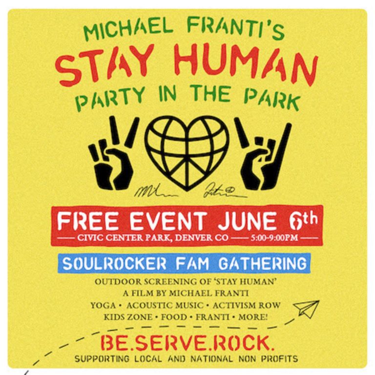 Michael Franti & Spearhead's inaugural Stay Human Party