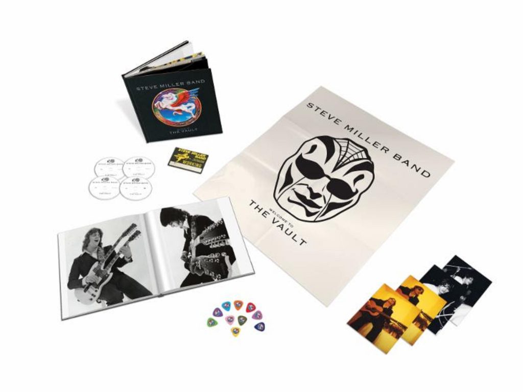 Steve Miller to release 3 CD/DVD rarities box – "Welcome to the Vault"