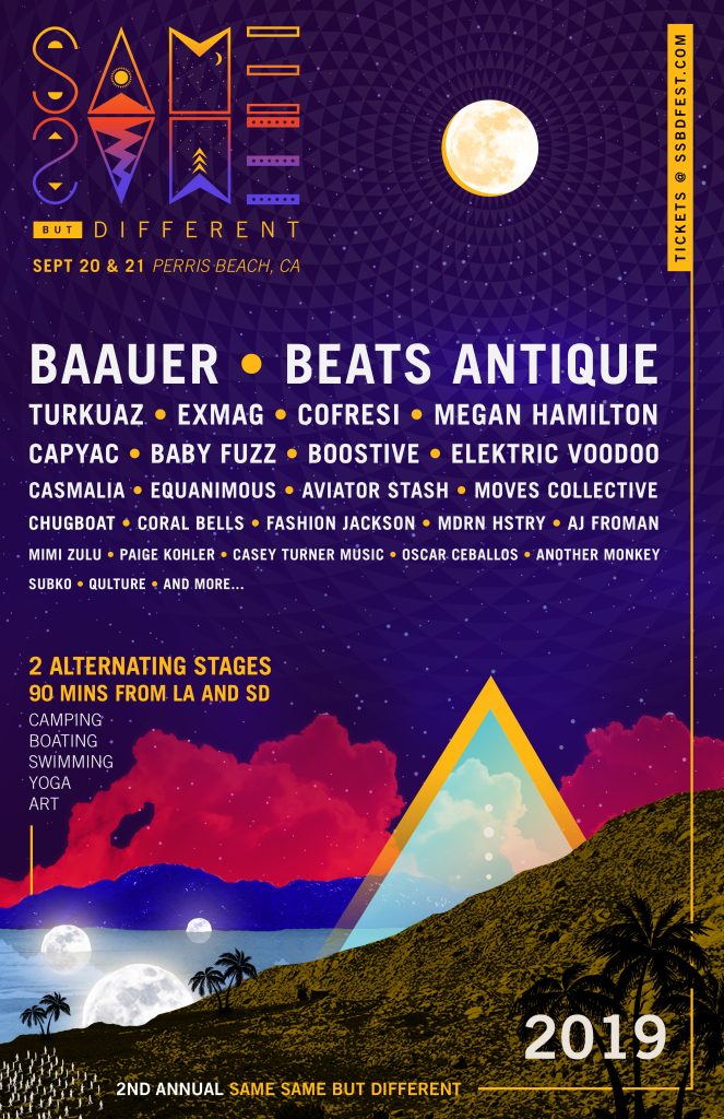 Same Same But Different Announces Initial Lineup