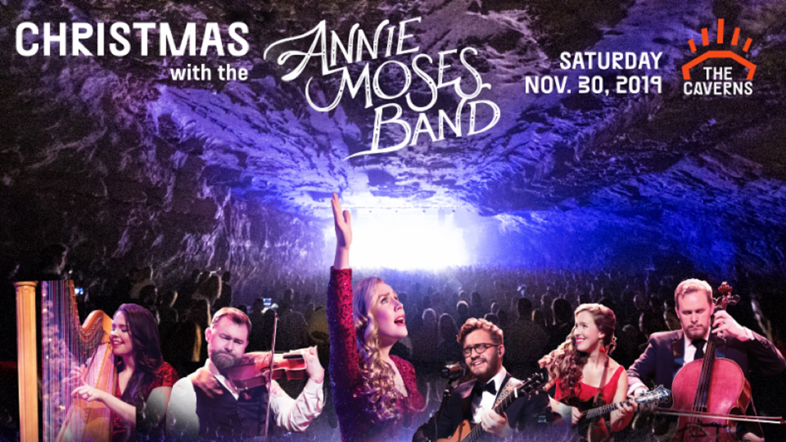 Coming to The Caverns: Christmas with the Annie Moses Band