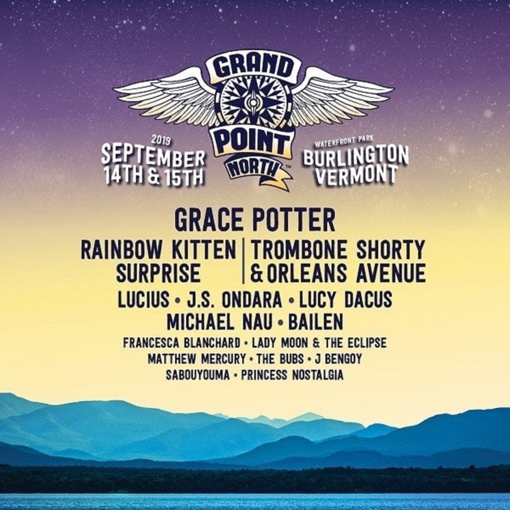Grace Potter announces lineup for Ninth Annual Grand Point North Festival