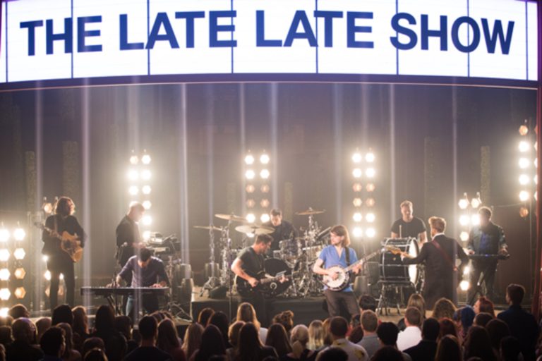 Mumford & Sons perform “Slip Away” on “The Late Late Show with James Corden"