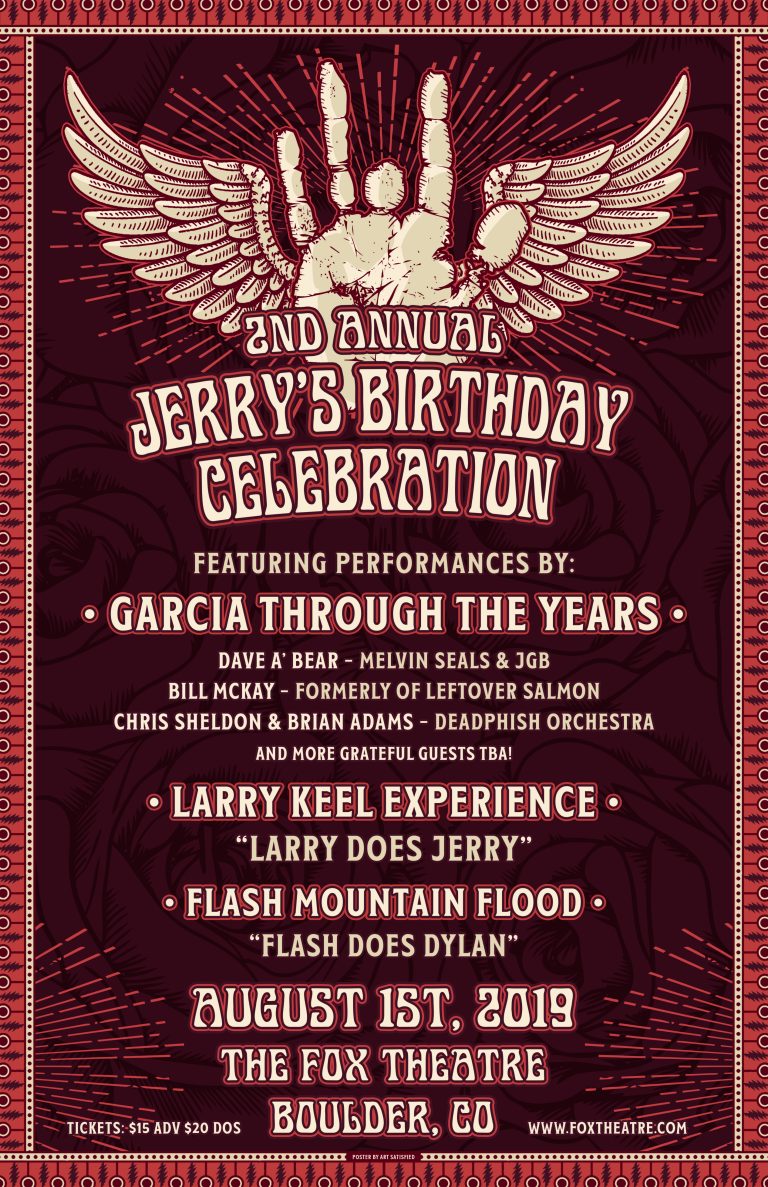 2nd Annual Jerry Garcia’s Birthday Celebration @ The Fox Theatre