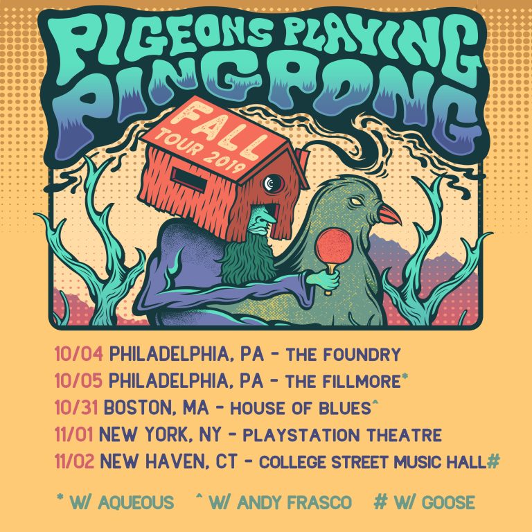 Pigeons Playing Ping Pong Announces Additional 2019 Fall Tour Dates
