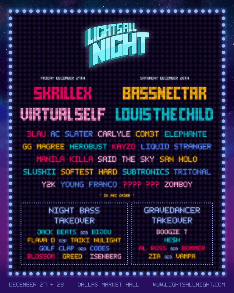 Lights All Night Adds Acts To 2019 Music Lineup