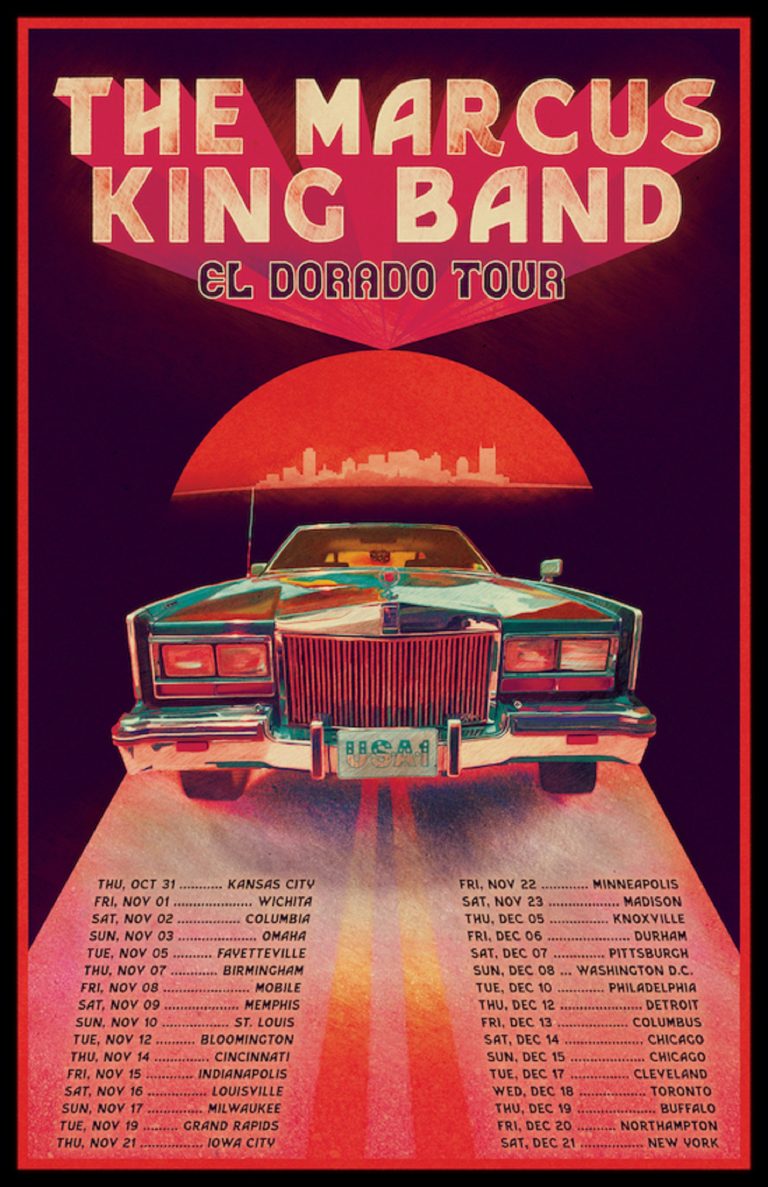 THE MARCUS KING BAND ANNOUNCE  32 DATE WINTER USA EL DORADO TOUR