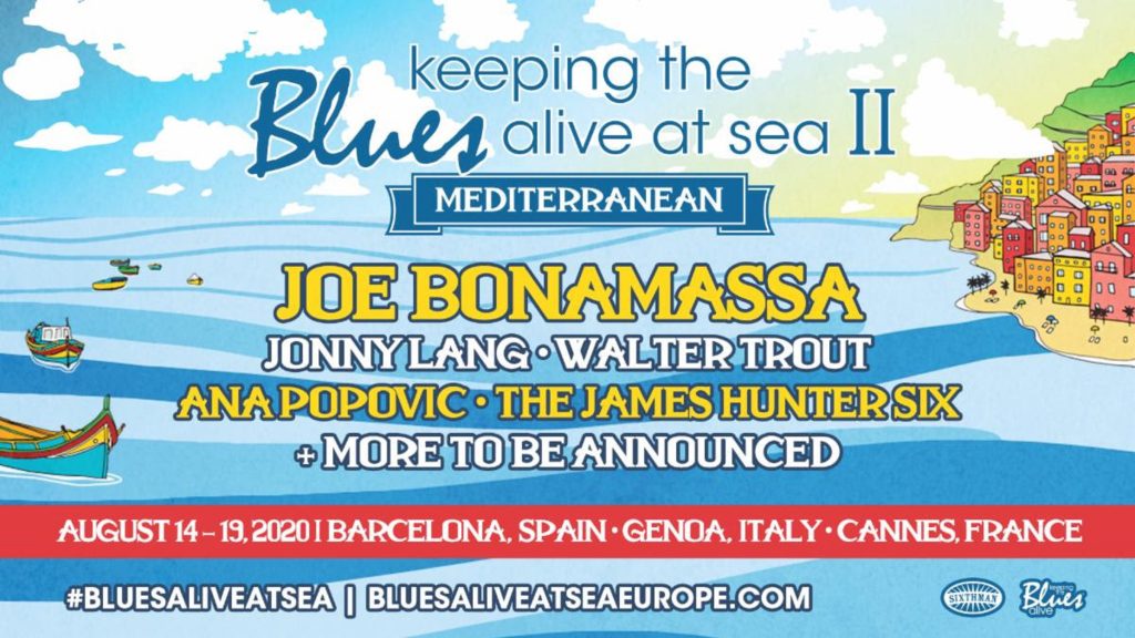 Joe Bonamassa announces Jonny Lang, Walter Trout, and more for 2nd annual Mediterranean cruise