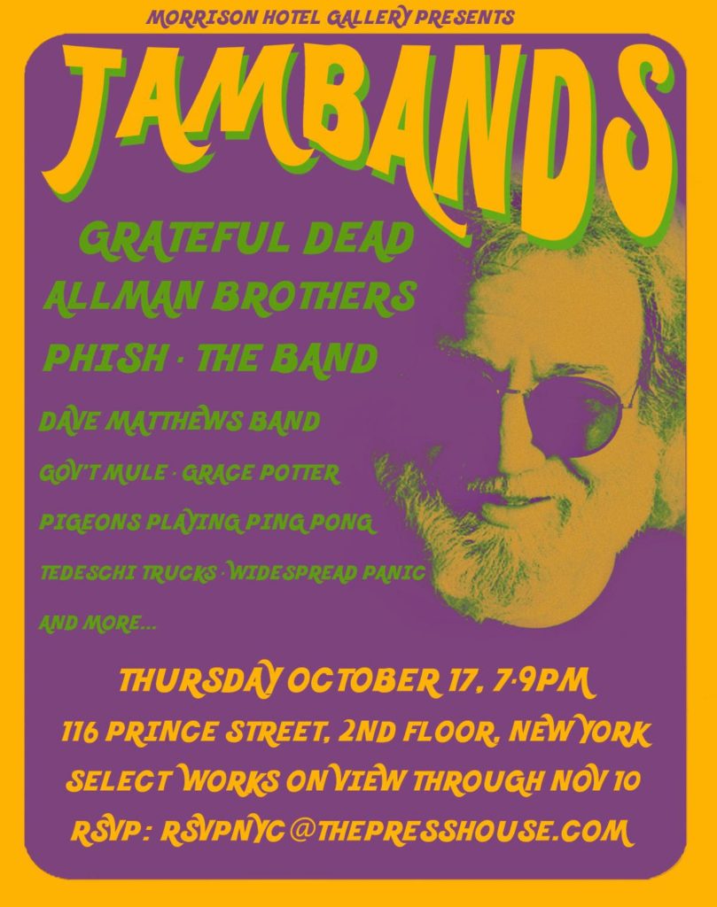 From the Grateful Dead to Widespread Panic: Morrison Hotel Gallery Celebrates the Long, Strange Trip of Rock's Legendary Jambands