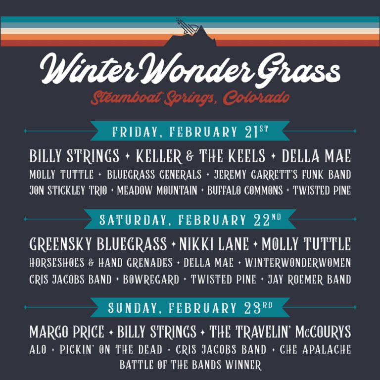 Greensky Bluegrass, Billy Strings x 2 & Margo Price To Headline Colorado-Edition of WinterWonderGrass