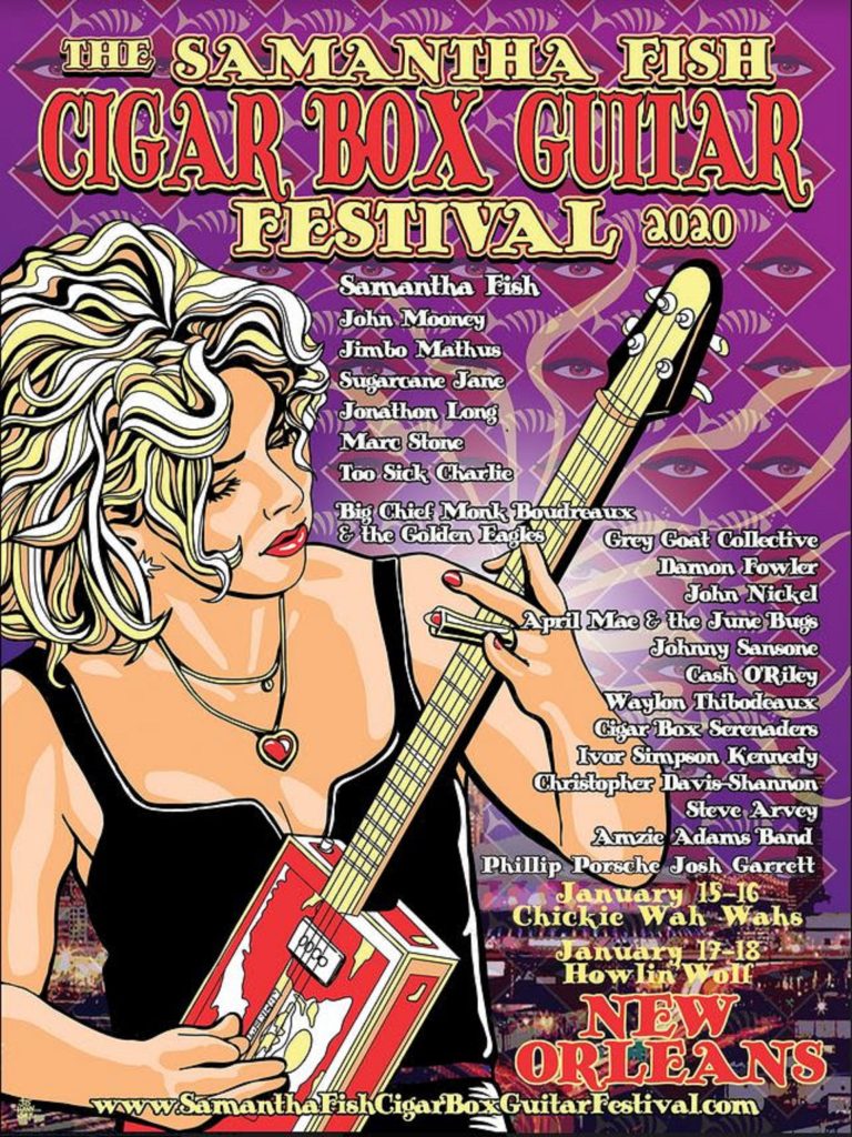 The Samantha Fish Cigar Box Guitar Festival