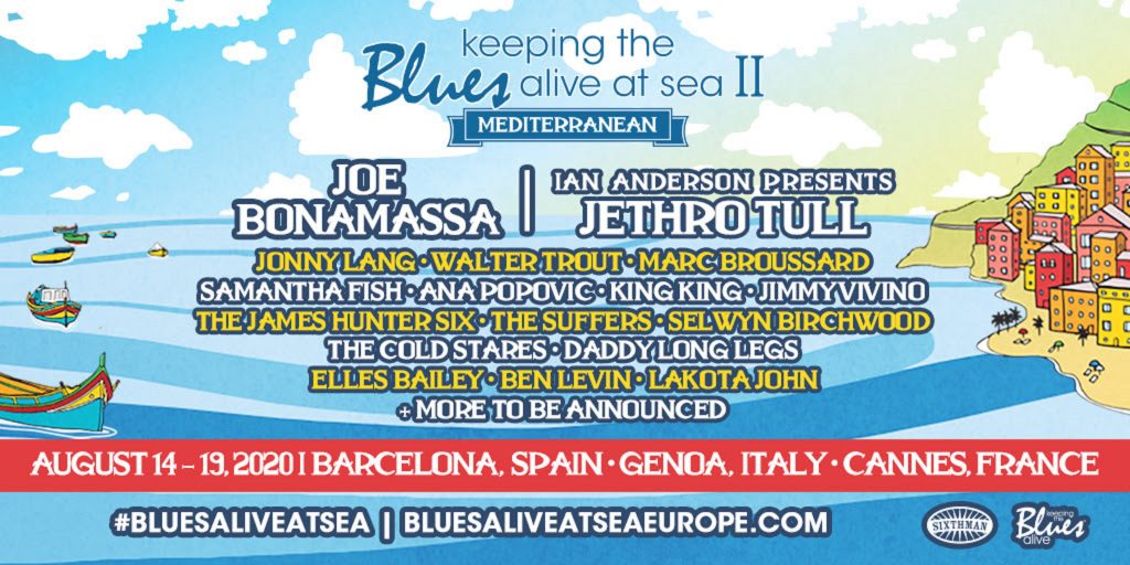 Ian Anderson Presents Jethro Tull joins Joe Bonamassa's 2nd annual Mediterranean cruise