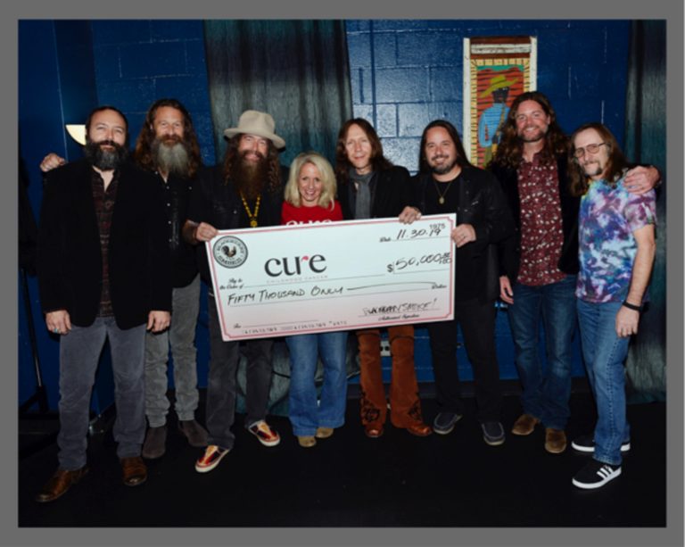 Blackberry Smoke donates $50,000 to CURE Childhood Cancer